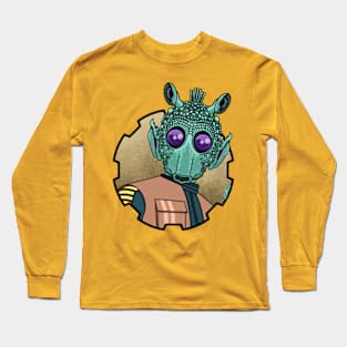 Greedo Bounty Hunter art Long Sleeve T-Shirt